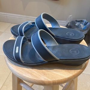 Croc sandals gently used